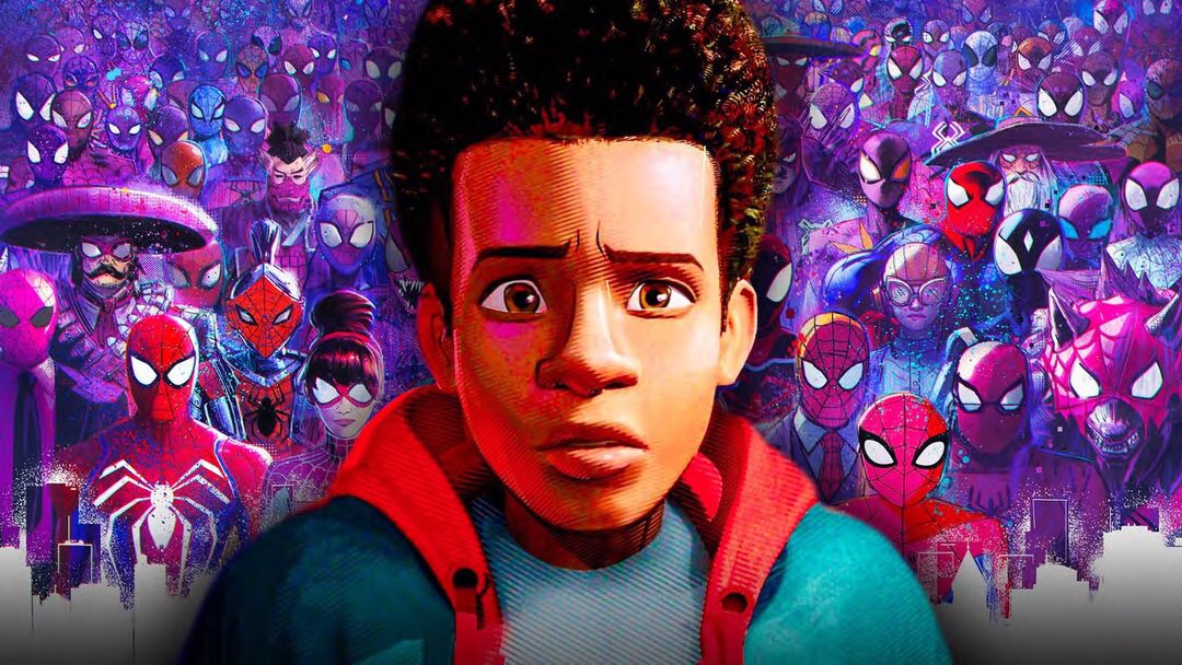 enfaserem's tweet photo. "Spider-Man: Cruzando el Multiverso". Habría tal vez que comenzar a llamar a este tipo de productos <<cómic animado>> en lugar de <<cine (de animación)>>. 

#apuntecine #JoaquimDosSantos #KempPowers #JustinKThompson https://t.co/KHskGMAjAG