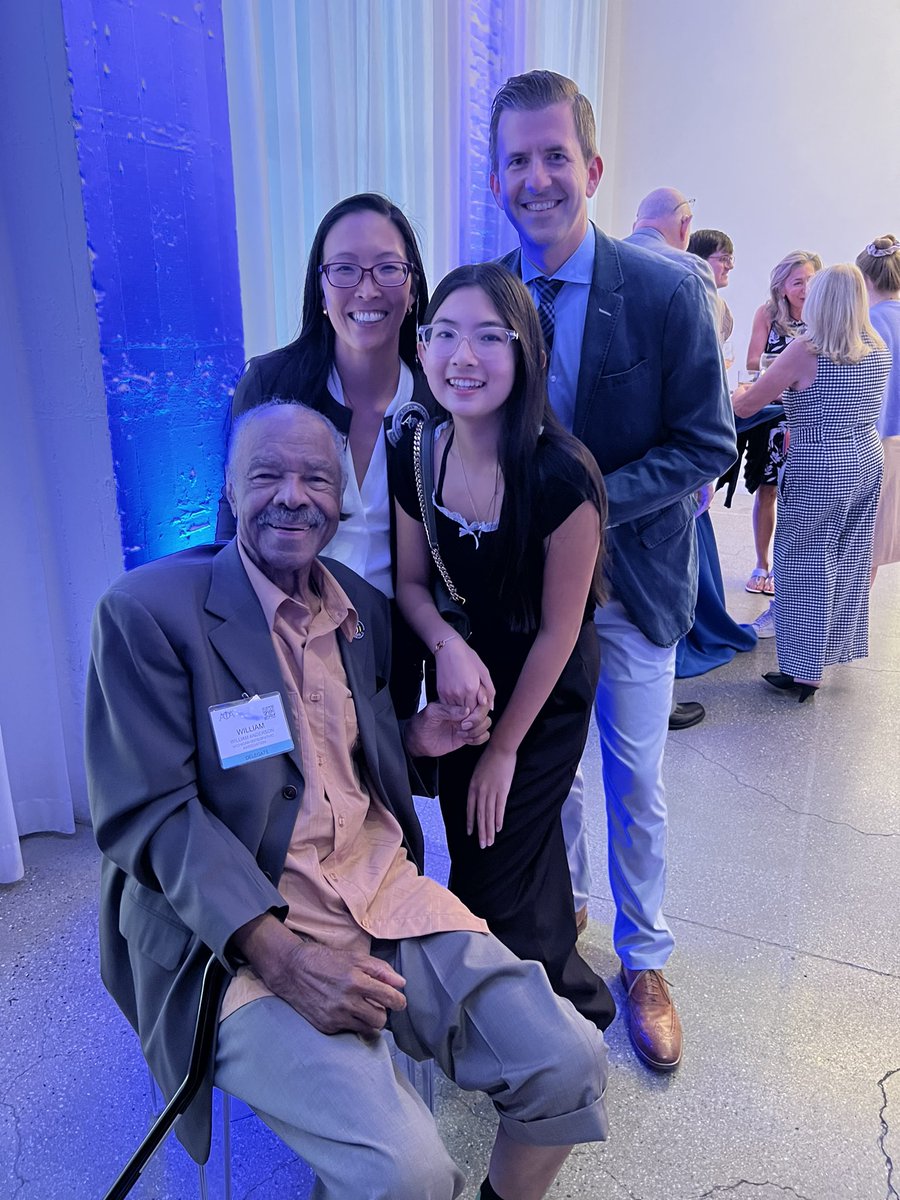 At the AOA HOD, my family was able to meet the legendary Dr Bill Anderson,who marched with Dr Martin Luther King.  Such a special and inspiring experience!   #DOProud