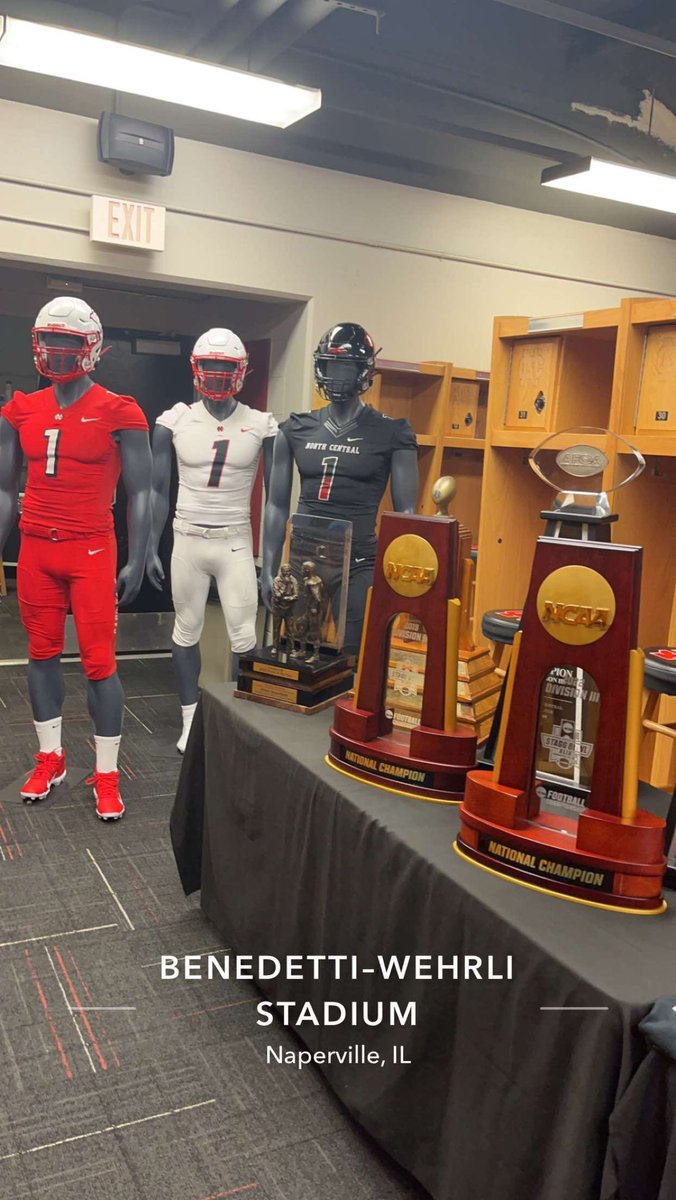 Had a great time visiting North Central today ! Thank you <a href="/Kalus_Murphy/">Coach Murphy</a> <a href="/CoachSpence_NCC/">Coach Spencer</a> <a href="/CoachDierking/">Shane Dierking</a> for the opportunity and hospitality. Looking forward to coming back , Go cardinals ! 🔴🔴🔴