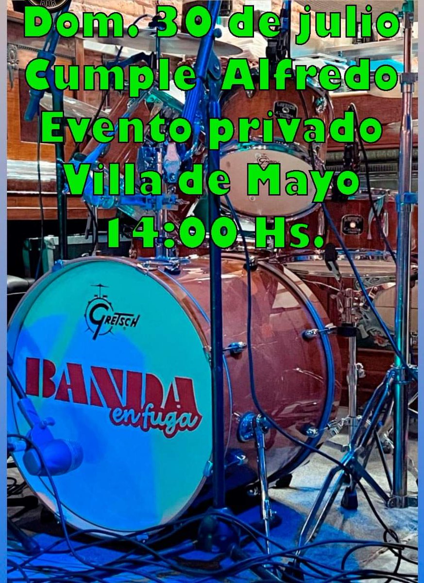 bandaenfuga's tweet photo. Finde #BandaEnFuga.  Nos vemos !!!!! https://t.co/KyAtFFBk2o