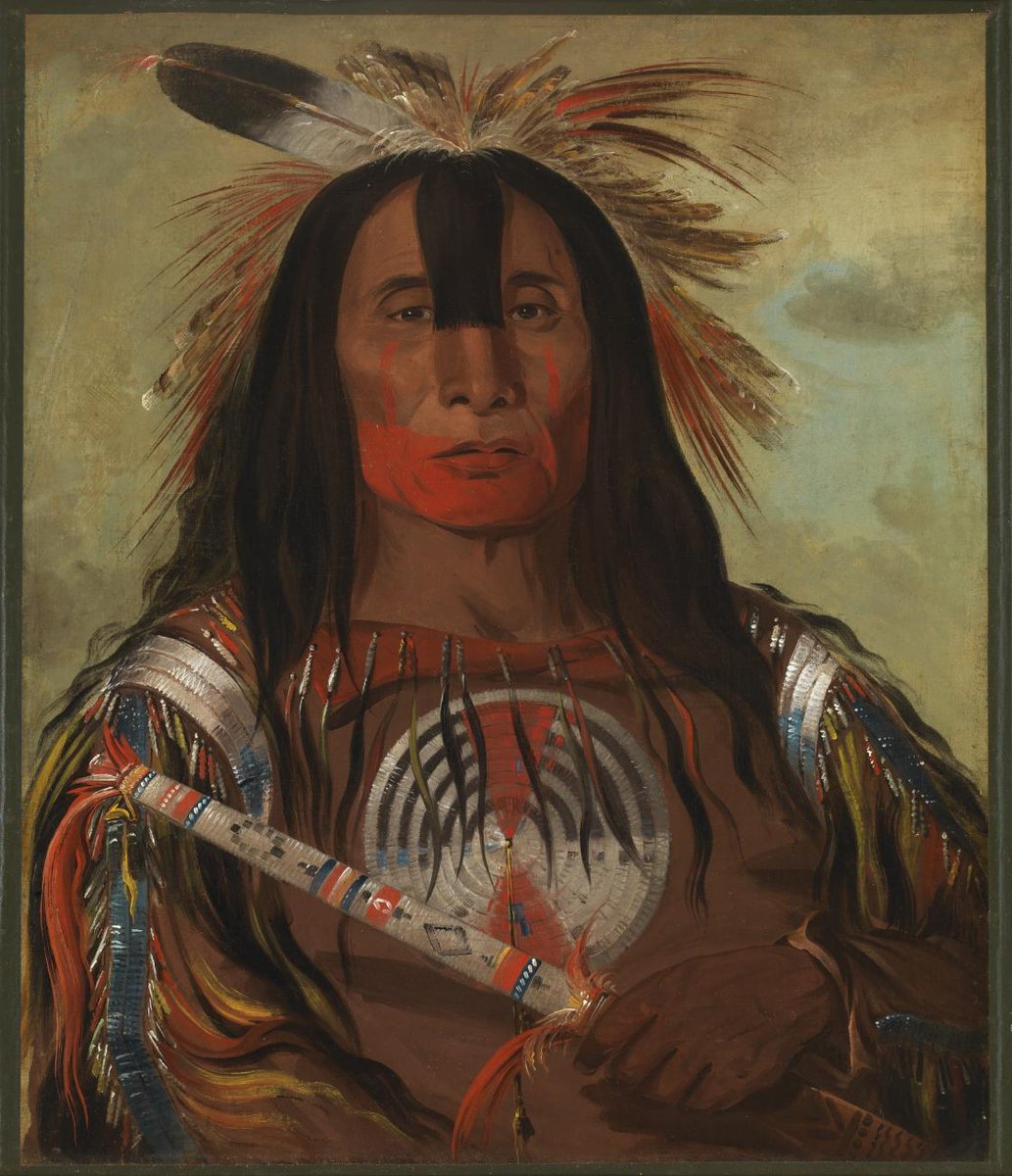 🎨 #GeorgeCatlin, American author and painter, was #BOTD 26 July 1796. #Art #Painting