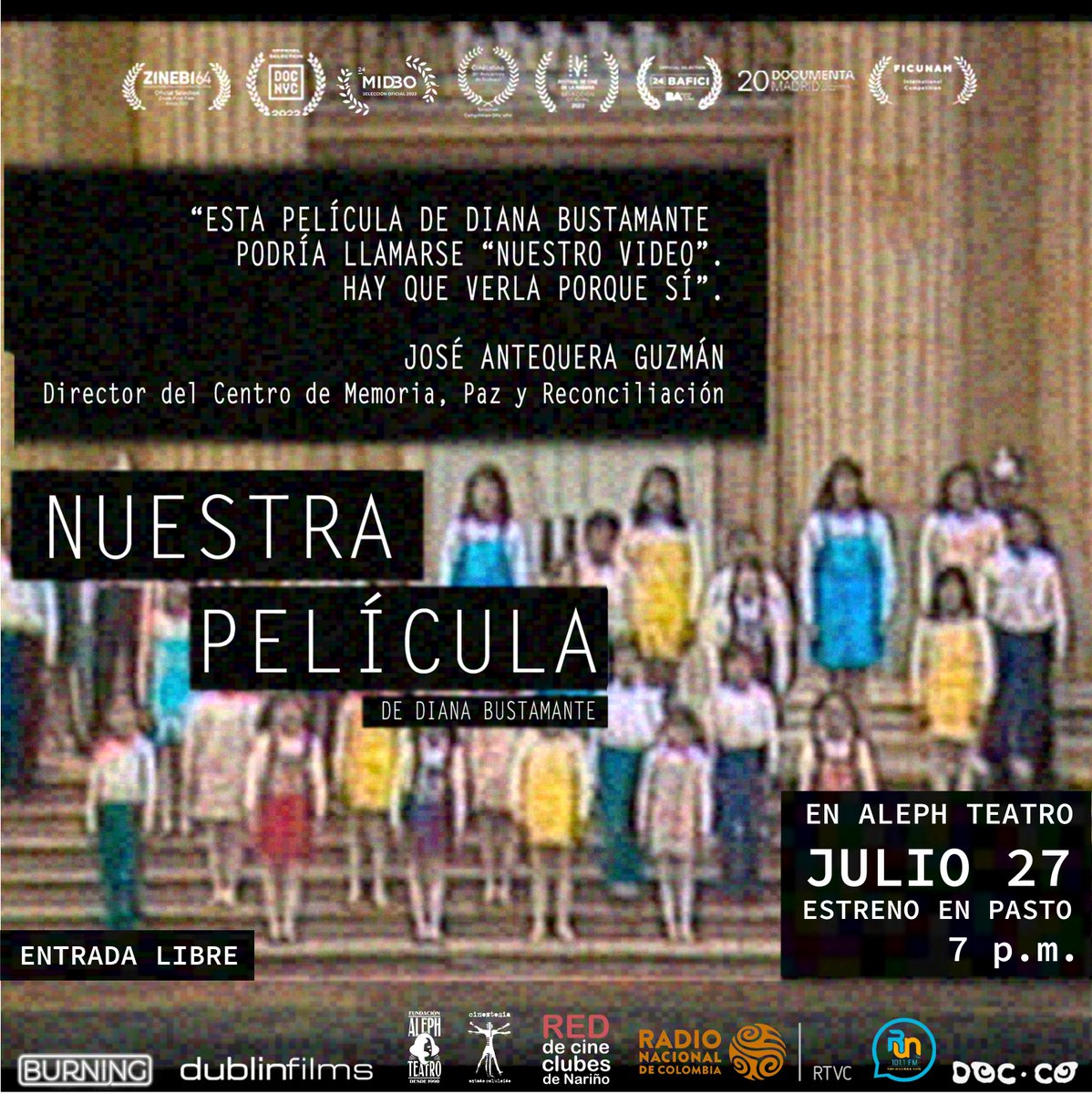 cineztesia's tweet photo. Los esperamos en @alephteatro este jueves 27 a las 7 p.m. https://t.co/M1IBfxHWYs
