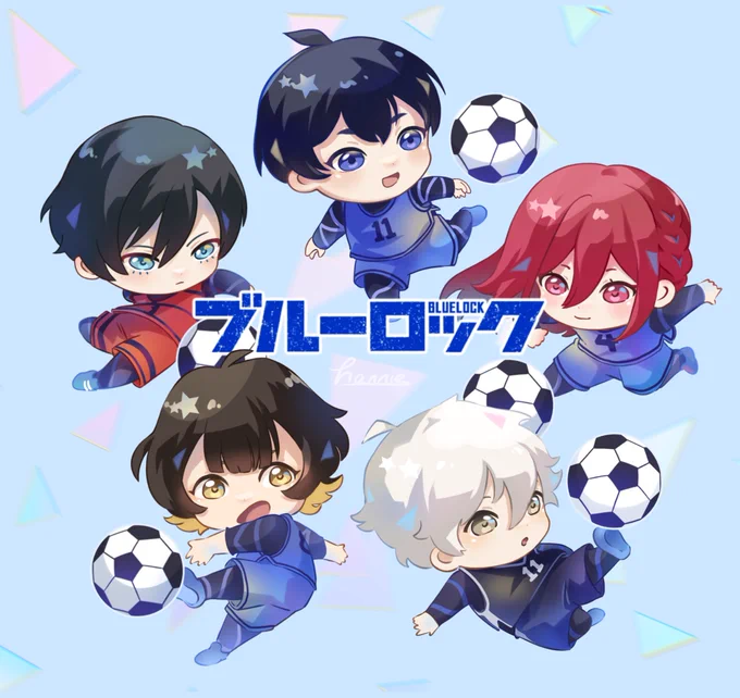 Just stocked Blue Lock acrylic charms in my shop!!   