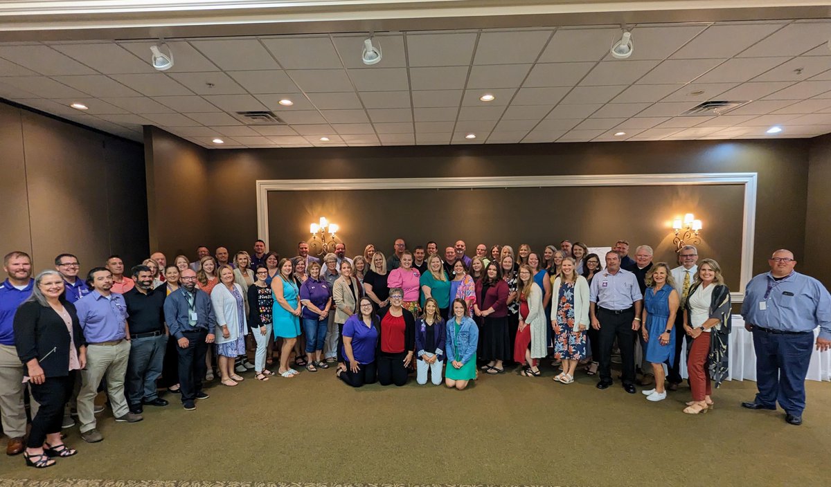 GIPublicSchools's tweet photo. Ready for 2023-24!

Our district Principals and Program &amp; Department Leaders met today to officially kick-off the new school year through training, encouragement, and planning. 

So grateful to have these folks leading the way for our staff, students, and families!

#WeAreGIPS https://t.co/Hw7QzeLnON