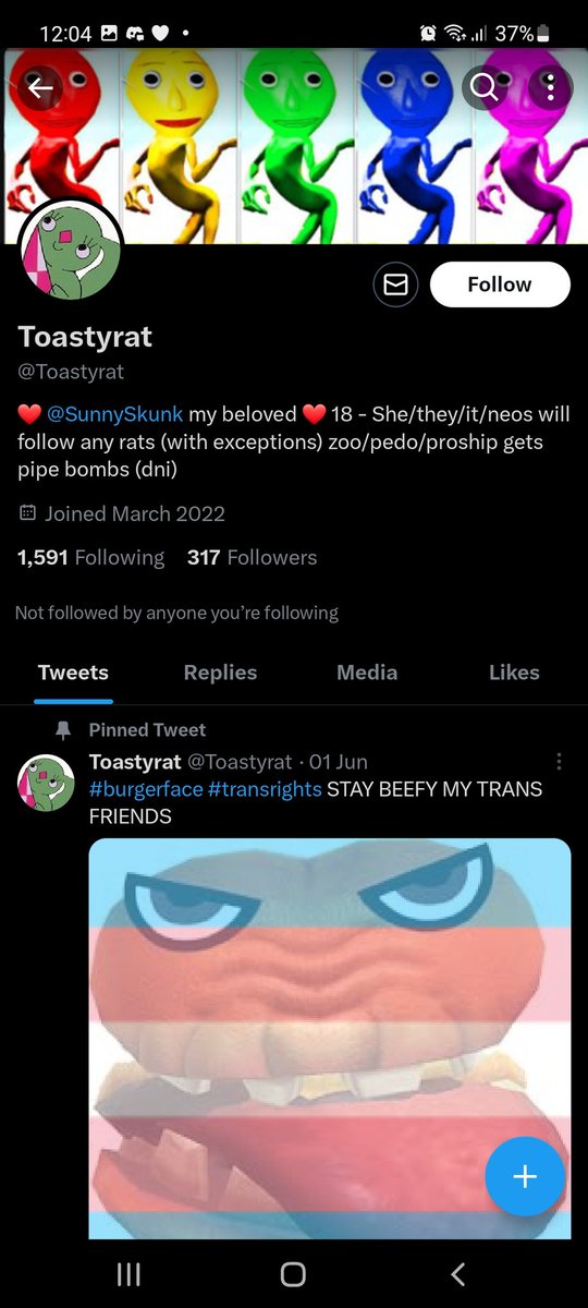 Drone_NFT's tweet photo. @Toastyrat @Scutoxx @DaddyDunk82 @lilverrby @Dexerto "My beloved" that person is 17 and you are 18, ofc you are a paedophile💀 https://t.co/lqJTruvKgW