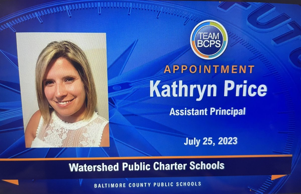 Welcome @kemprice1225 as the newly appointed AP to @WatershedPCS ! Our turtles are excited to learn and grow with you!