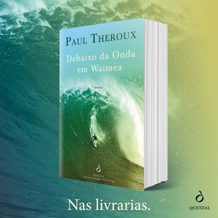 Surfing on bookstores, @PaulTheroux_ ! Thanks for the new book.