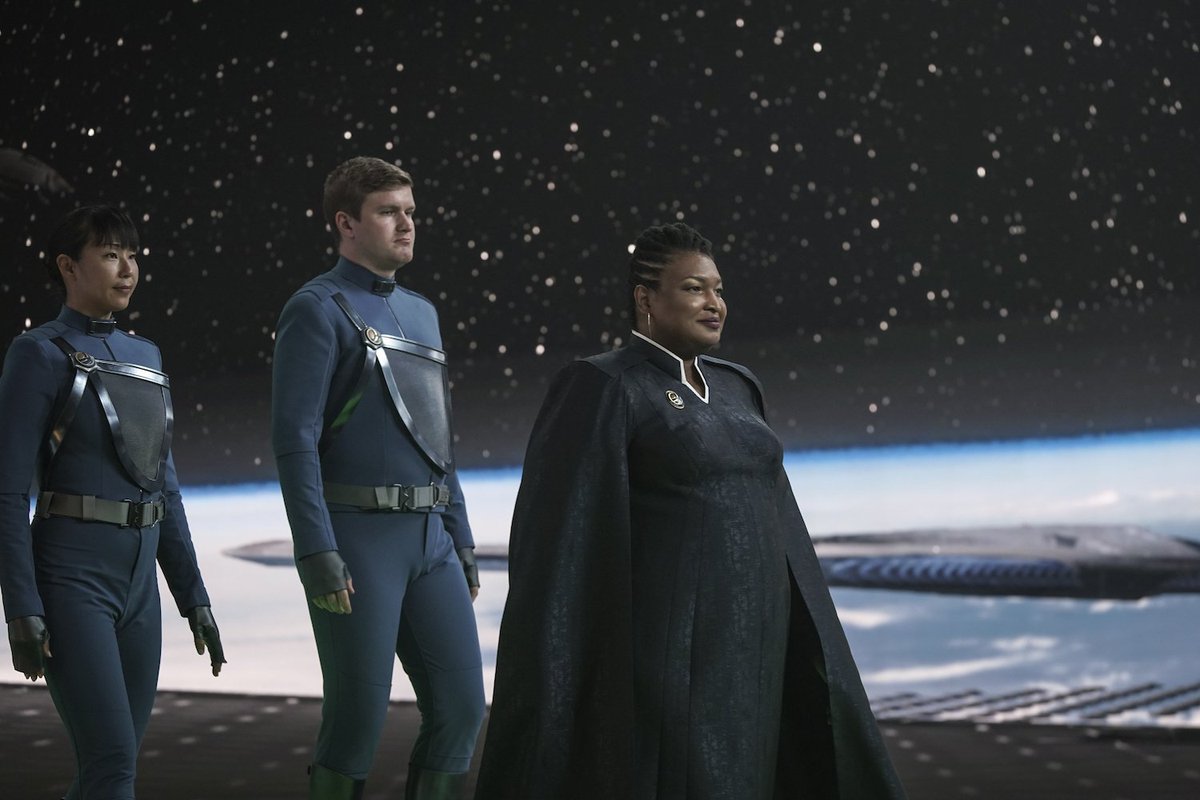 Stacey Abrams once appeared on Star Trek as the President of Earth

She then immediately went on to lose the election for just Georgia https://t.co/05yfSFTvhu