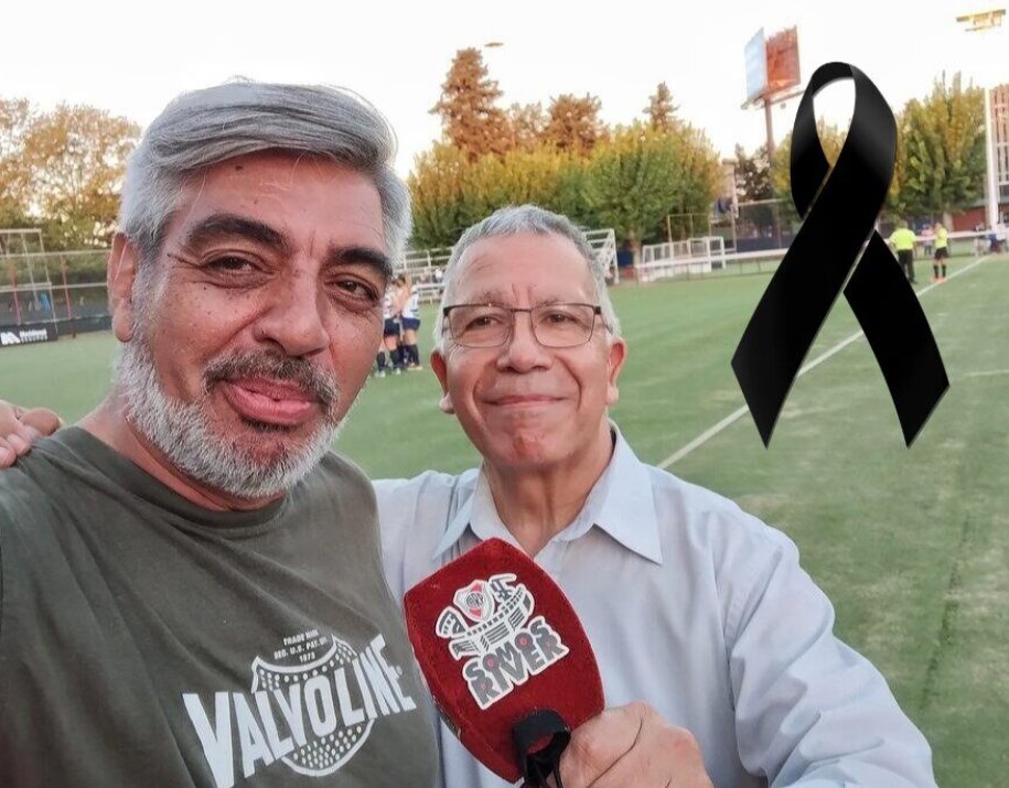 🥺 Adiós, amigo, colega. Seguramente desde #ElCieloDeLosAmigos  vas a estar cubriendo algún acontecimiento. #BuenViaje Carlos Ledesma.
<a href="/SomosRiverTV/">Somos River</a>