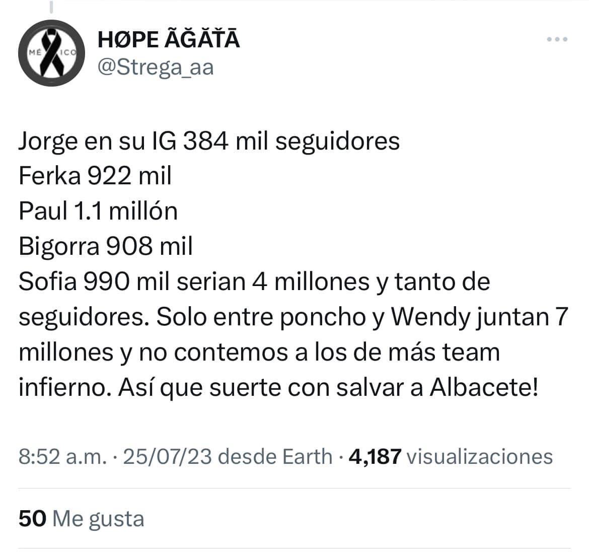 Angielugoasc's tweet photo. @Ferka El chiste se cuenta solo 😂😂😂🤟🏻🔥🤟🏻 #FueraJorge https://t.co/Y40cPaZ5Km
