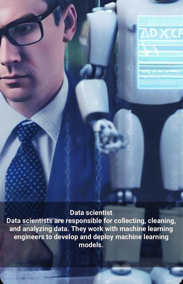 ARMTNPSC's tweet photo. Career Thoughts: Does AI take away the jobs or brings in better opportunities? Career Options in generative Artificial Intelligence (Courtesy: @IndiaToday  #AI #AIJobs #ArtificialIntelegence #MachineLearning #DataScientists #ComputervisionEngineer #NaturalLanguage #engineers #Engineering #Career #CareerOpportunities