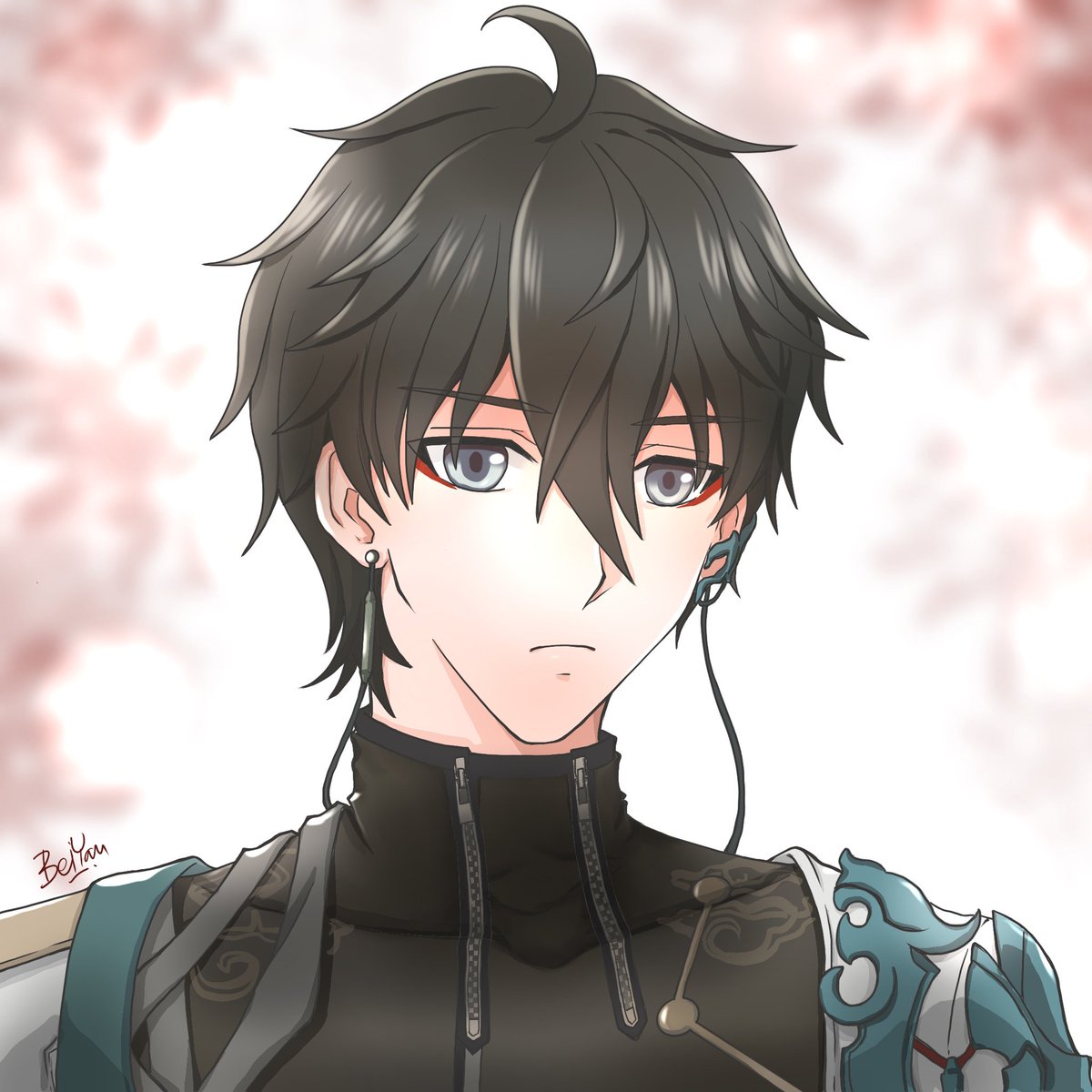 BeiYan_art's tweet photo. Fan art #danheng for procreate practice #HonkaiStarRail https://t.co/fP50YJbcog