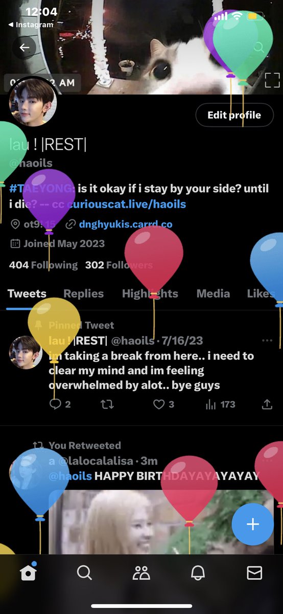 haoils's tweet image. happy me