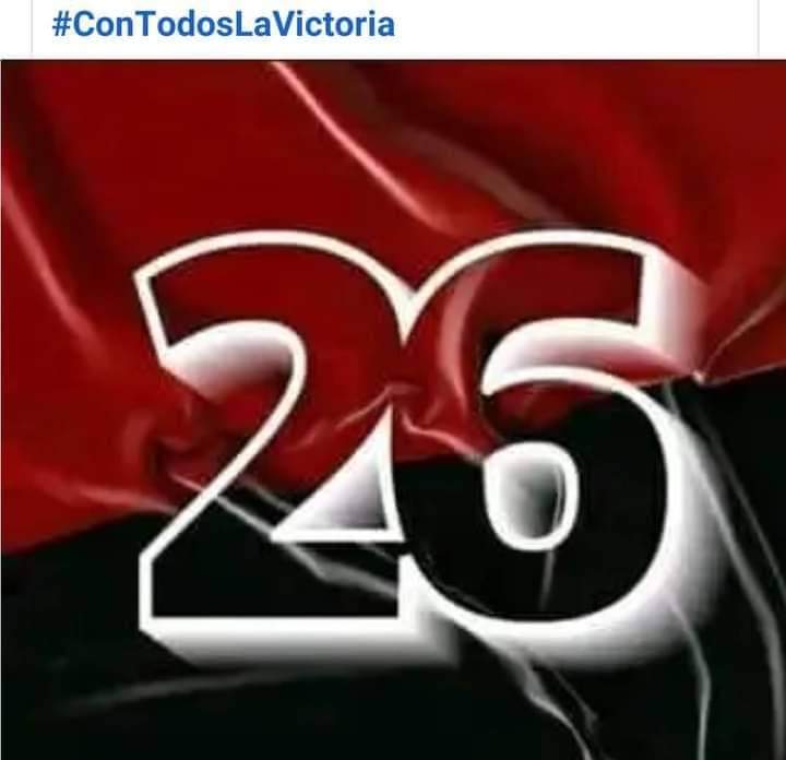 #DiaDeLaRebeldíaNacional
#ConTodosLaVictoria 
#PatriaOMuerteVenceremos 
#VivaCuba 
#CubaViveEnSuHistoria
@UNJCuba @AlexisUNJC