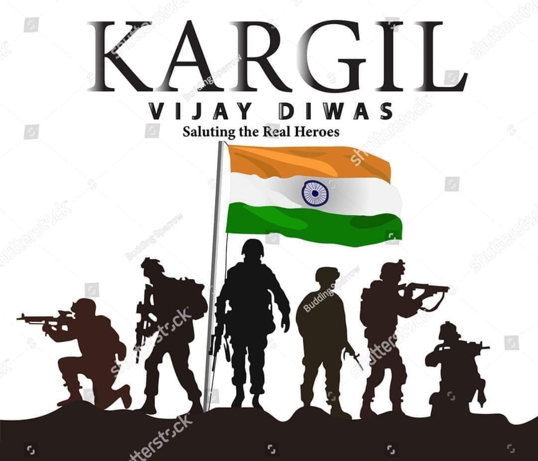 Kargil Vijay Diwas, a day to remember the gallant efforts and sacrifices of the Bravehearts during the 1999 war against Pakistan. JAI HIND...
#KargilVijayDiwas 
#JaiHind
#OperationVijay
#22yearsofKargil 
#KargilWar 
#IndianArmy