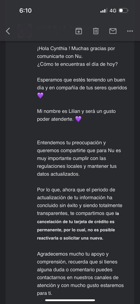 cvavaba's tweet photo. @ochoa56482 @soynumx @Milenio Estoy pasando por la misma situación y estoy pensando que de hecho es un tema de racismo porque a pesar de que envié mi información y tengo mis papeles en regla, bloquearon mi cuenta de forma permanente y sin oportunidad de sacar otra cuenta a futuro https://t.co/chfsz2WlsW