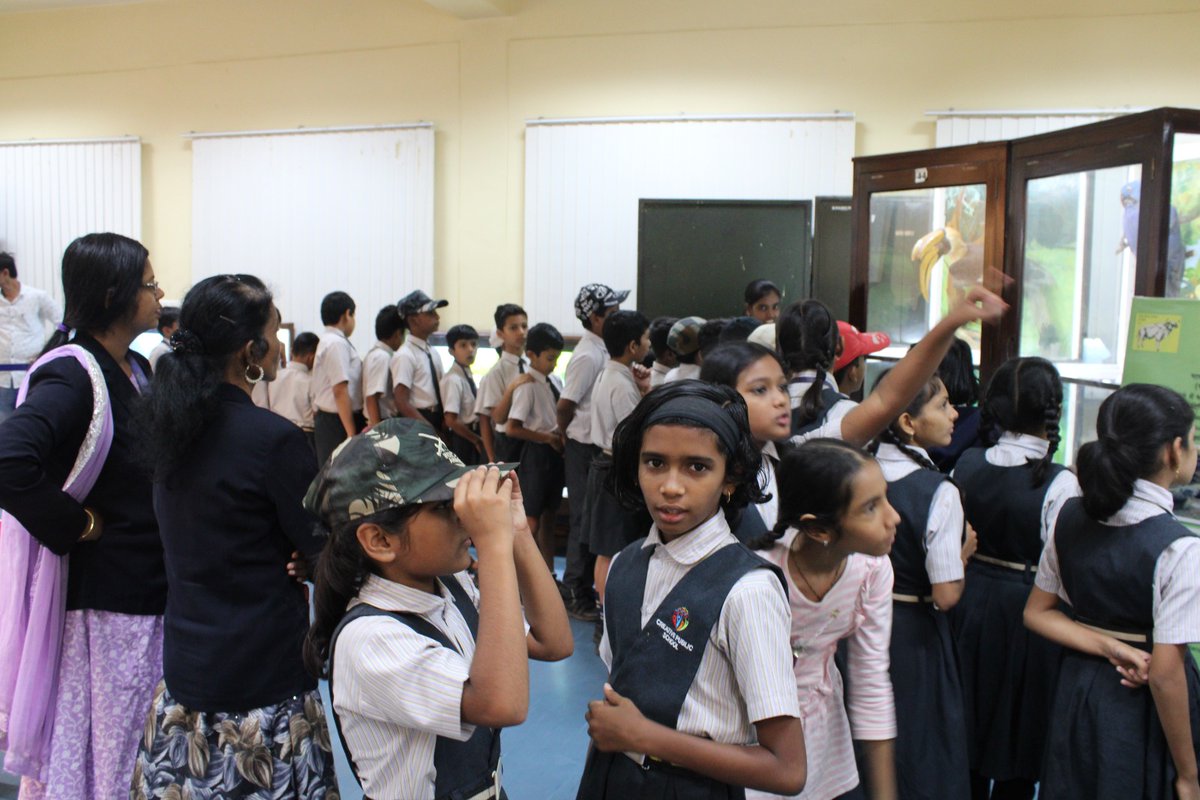 zsiwrcpune's tweet photo. Curious students and teachers of Creative Public School, Pune visited @zsiwrcpune museum on the 6th, 7th & 13th of July 2023 as a part of their curriculum.
#extensionprogramme
#museumvisit https://t.co/vT7U5oqXxi