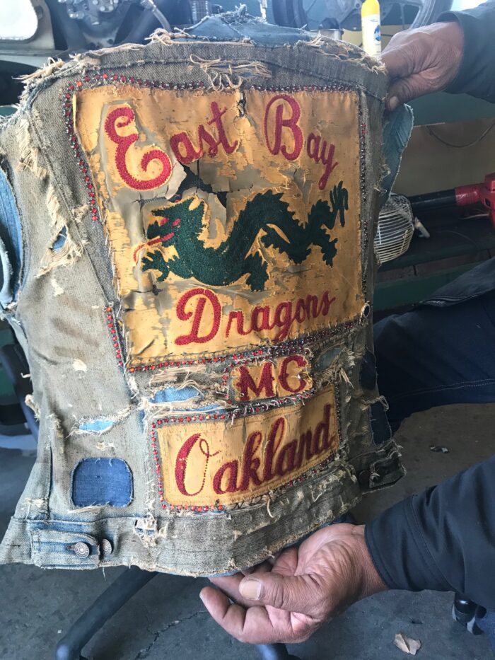 have always felt that fashion mags should cover fewer designers and celebs, and instead look at dress as a kind of sociological practice. how do bikers, gardeners, and fishermen dress? what are their styles? East Bay Dragons, the oldest Black motorcycle club on the West Coast: