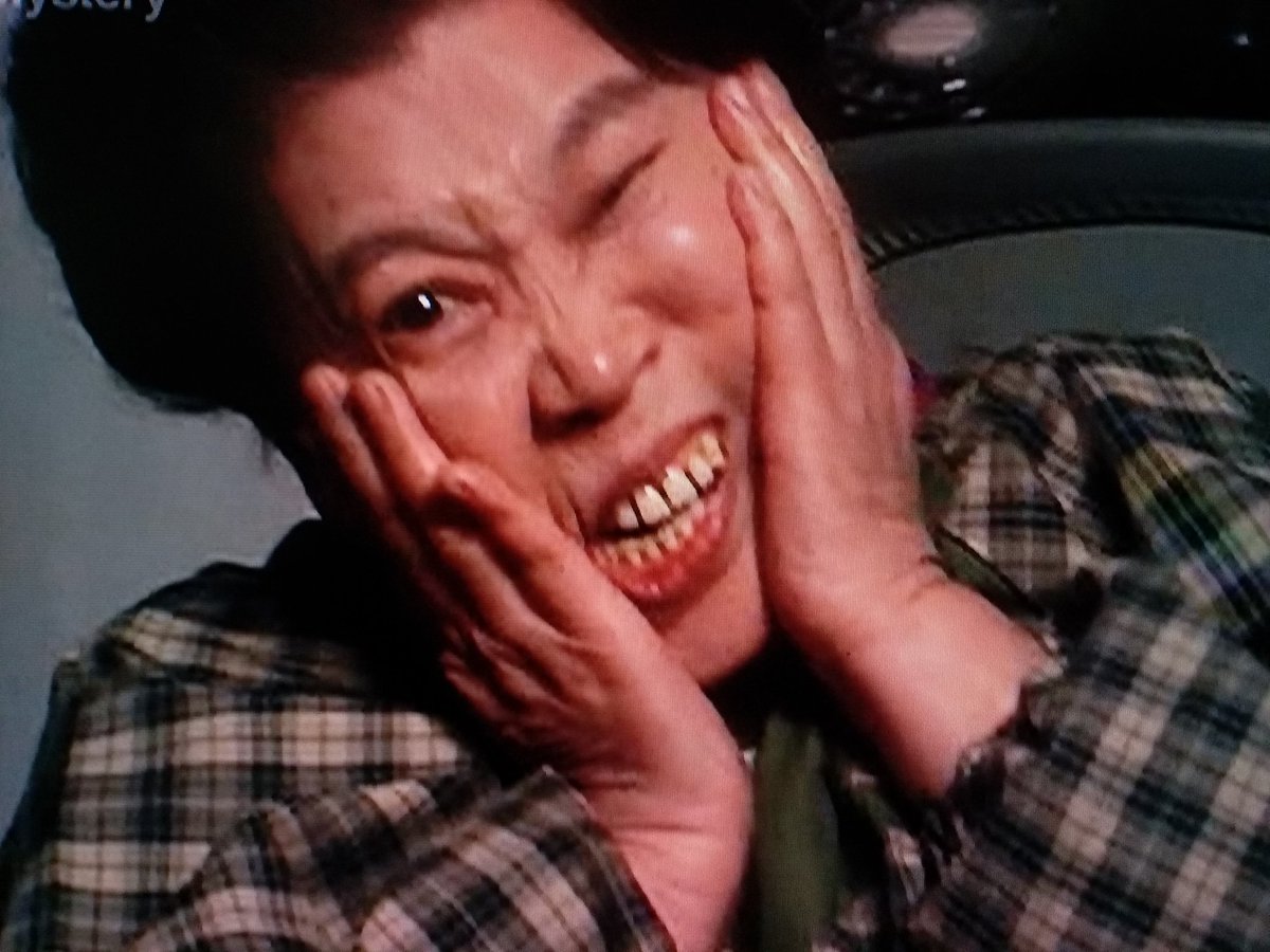 家政婦は見た！』のラストは、秋子(市原悦子)が原因で大沢家政婦紹介所