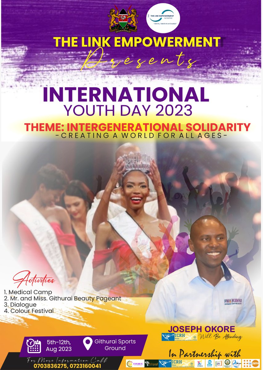 OkoreJoseph's tweet photo. International Youth Day loading.
Tupatane pale Githurai Sports Ground.
#InterdenominationalSolidarity
#CreatingAworldForAllAges
@ZachariahKahwai @TheLinkGithurai https://t.co/QJXX47CH8m