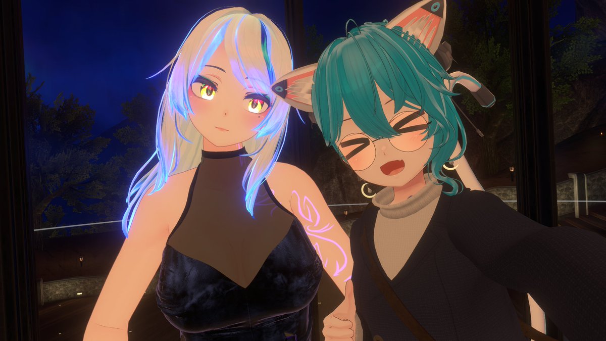 o_f_VRC's tweet image. 昨日は初 #DoNow ！
軽快なておさんのトークから始まり、みかりんさんのほんわりした可愛さに癒やされてました！
こーるどさんのバチバチのお姉さんが親父ギャグ飛ばす様子、良いですね……
推しのりーあさんに隣でいっぱい接客してもらったのが嬉しかったです！
皆さん魅力的でした、また行きたいです