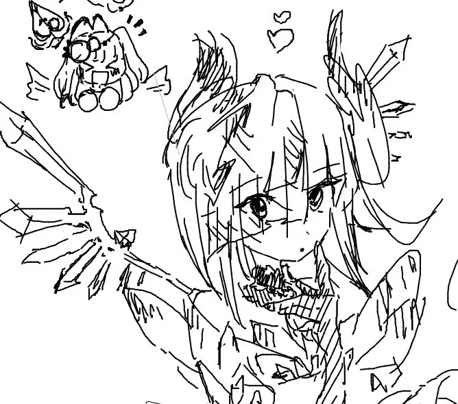 リーチェとちっちゃいサレ 