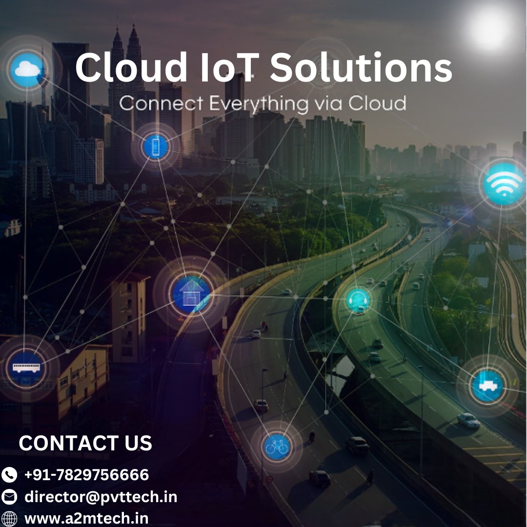 TechnologiesA2m's tweet image. Navigate your way to the future with #CloudIoT Solutions. ☁️🔗
Elevate your business to new dimensions with us at a2mtech.in. 🚀🌐
#CloudComputing #TechInnovation.