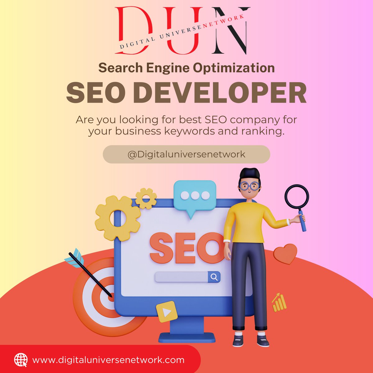 🚀 Boost Your Online Presence with DUN (Digital Universe Network) SEO Services! 🚀

📢 Together, let's conquer the online world! 🌐✨ #DUN #SEOExpert #BestSEOService #OnlineSuccess