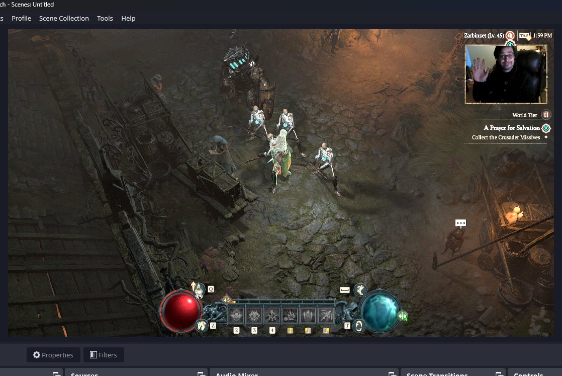 Wyld's tweet image. Okay, so I need to find the power cables for my Elgato lights and sort out my scenes first.

Let's push a button tomorrow and see what explodes :)