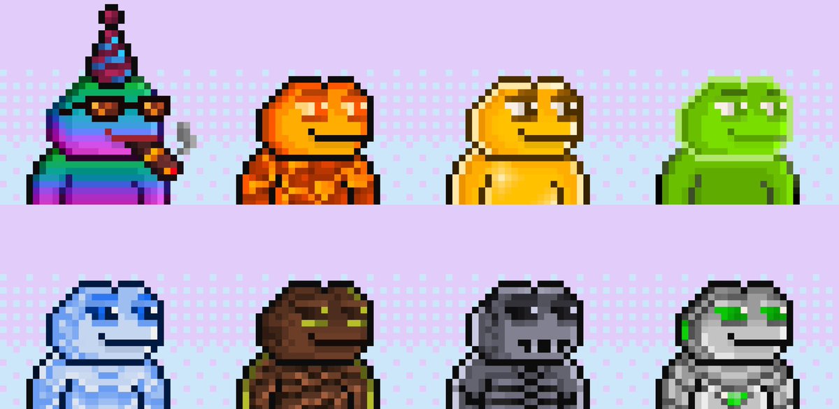 I don't believe my pixel art skills have improved. I thank myself for continuing to develop just because I want to live happier lives.😊💖