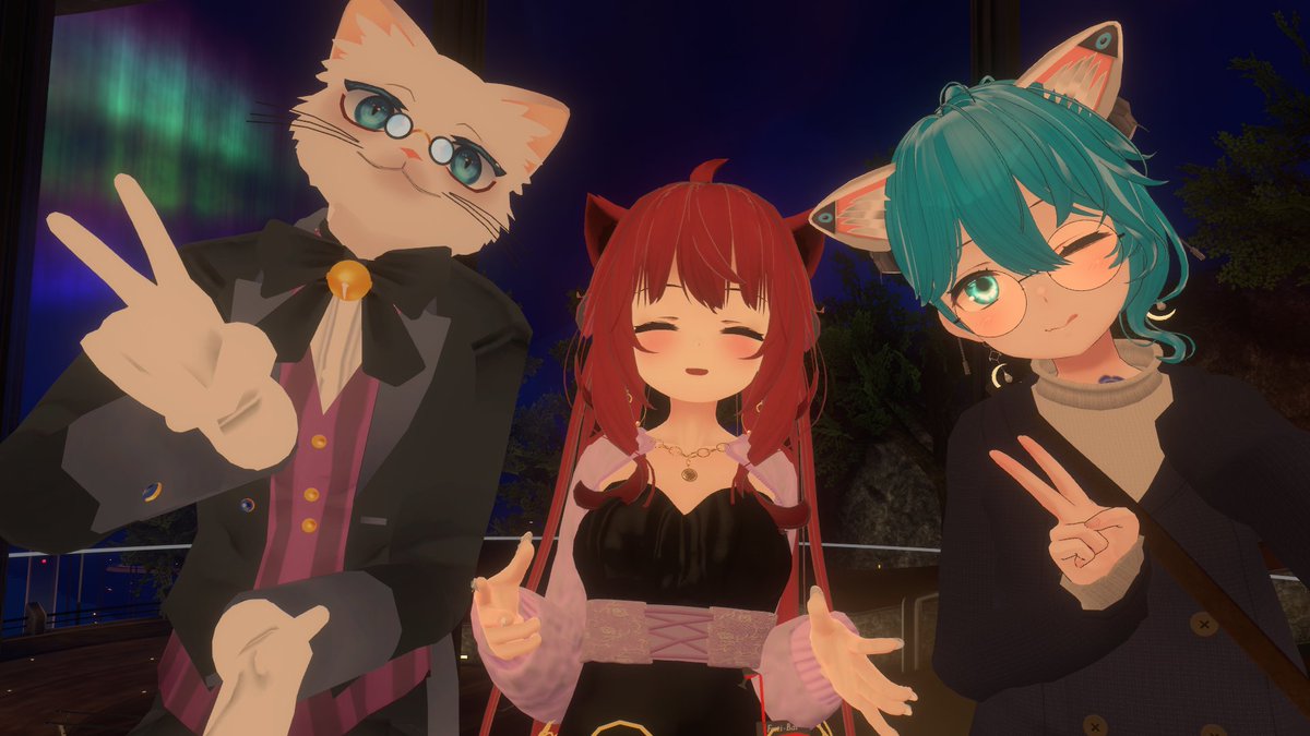 o_f_VRC's tweet image. 昨日は初 #DoNow ！
軽快なておさんのトークから始まり、みかりんさんのほんわりした可愛さに癒やされてました！
こーるどさんのバチバチのお姉さんが親父ギャグ飛ばす様子、良いですね……
推しのりーあさんに隣でいっぱい接客してもらったのが嬉しかったです！
皆さん魅力的でした、また行きたいです