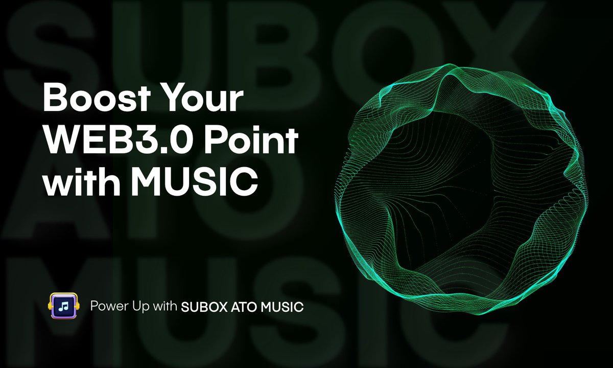 SUWORLD2030META's tweet photo. We are creating a new space on #SUWORLD!
Earn from music with AI-Generaterd with SUBOX ATO MUSIC! 🎶
Tune in music & Unlock a world of opportunities to monetize your creative!
🌎 https://t.co/PQSWkcHmtY
💎More to come! Stay tuned!
#Web3 #SUBOX #ATO https://t.co/Z7hbajrQOF