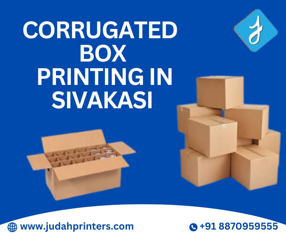 JudahPrinters's tweet photo. Corrugated Box Printing In Sivakasi

For More Info:
visit our website@ https://t.co/9nmXaEjkU8
Contact us@ +91-8870959555
Email us@ judahprinters@gmail.com

#corrugatedboxprinting #packagingsolutions #productprotection #professionalpackaging #judahprinters https://t.co/eAnkZEuoLV
