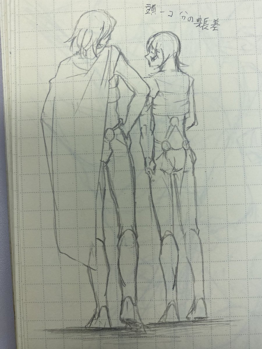 過去の自分のアバチュ絵ええやん…… 