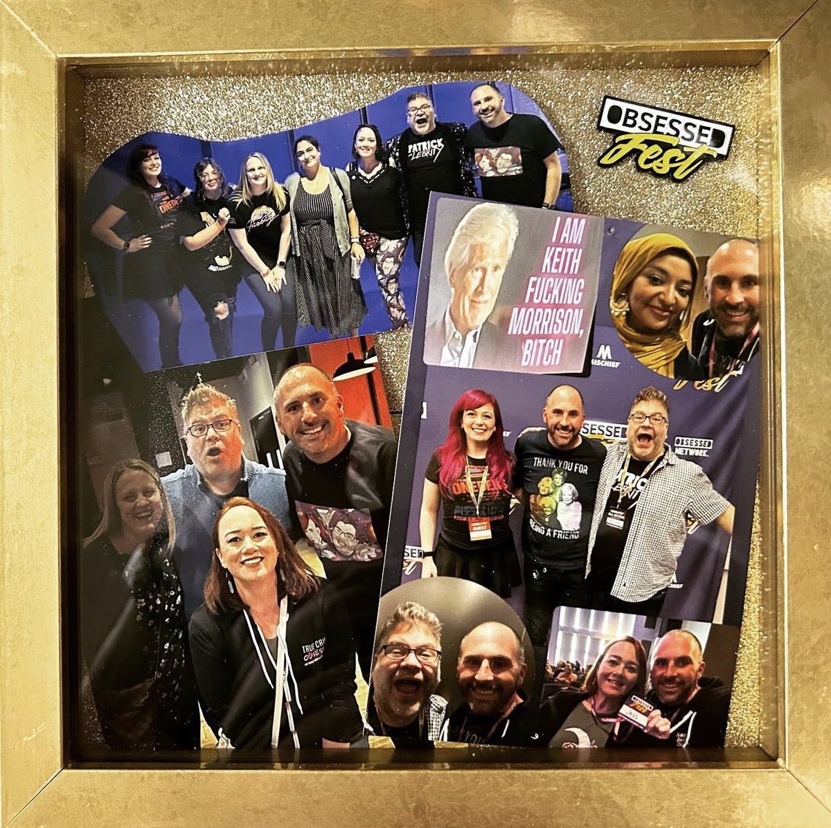 ObsessedNet's tweet photo. Could we BE any more obsessed with this!?!? sober.jon.runs.dc shared his brand new desk art with us, filled with unforgettable @Obsessed_Fest and live #ObsessedNetwork show moments. Be like Jon!! Join us for Year Two: #ObsessedFest this fall!! ✨ https://t.co/ueEGcd13k9