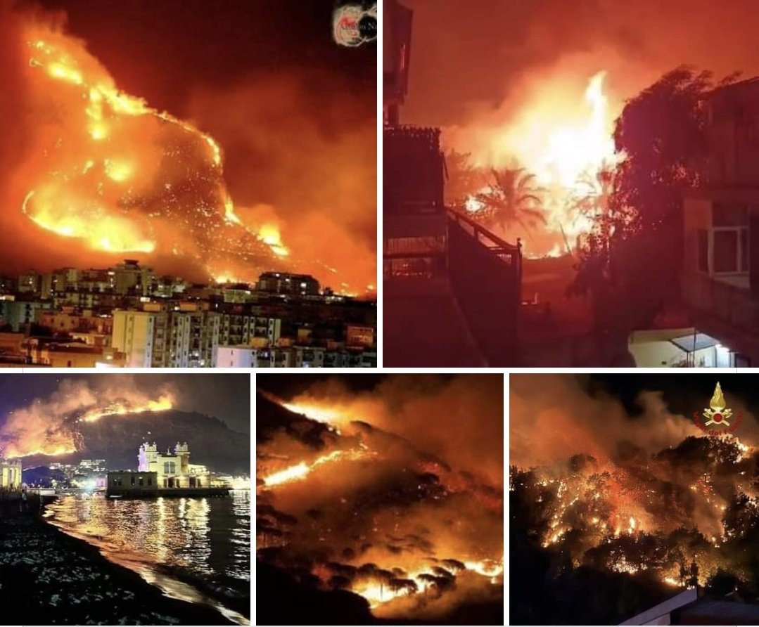 My poor Sicily is burning. Temperatures have soared to a staggering 49 degrees Celsius. #sicilyfires #Sicilia #Sicily #Thusdaymood #ThusdayMotivation