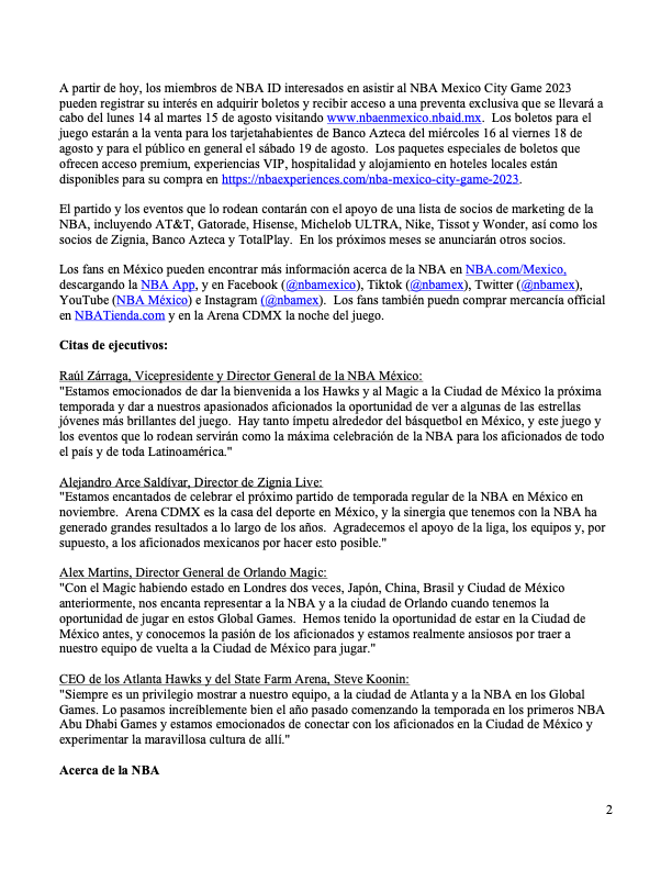 NBA MÉXICO tweet media