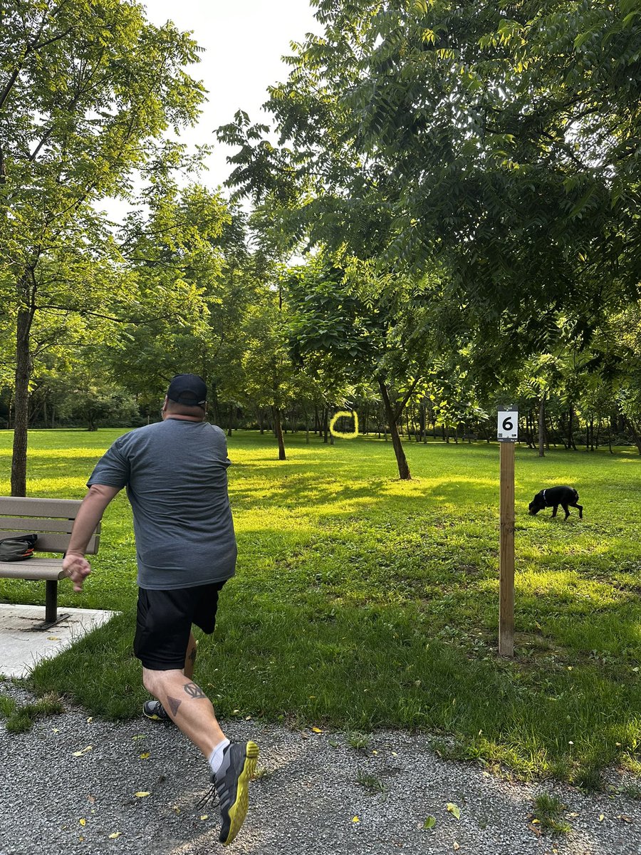 disc_ran's tweet photo. Have you played the small 9 hole course in Wyalusing, Pennsylvania yet? It’s a great course for working on approach shots and putting as well as gap hitting. It’s a quick 18 hole round and even better to take kids or a beginner with you! Very pretty! #wyalusing #discgolf https://t.co/DWnqSsr55E