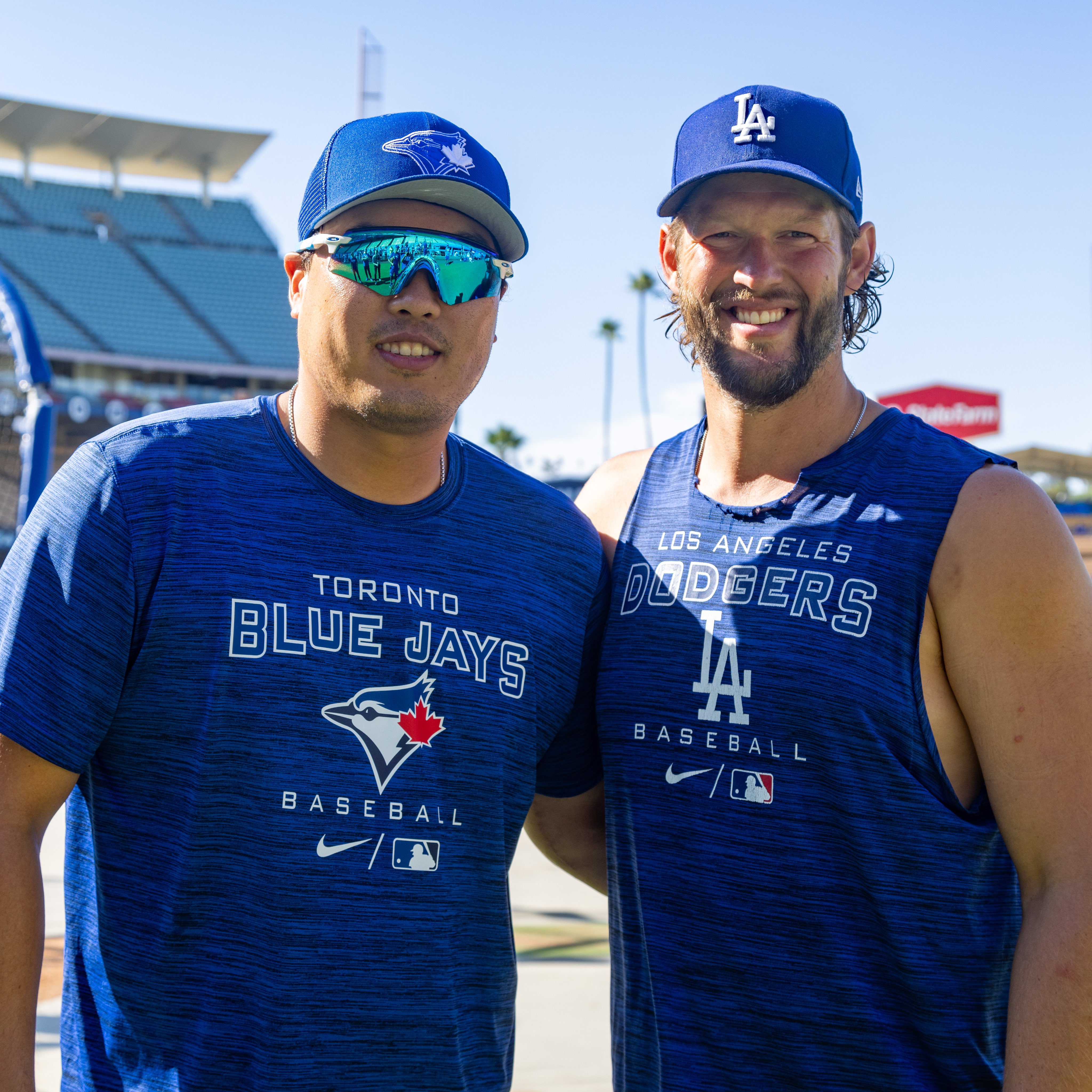 Toronto Blue Jays on X: Lefty Love 😃 Ryu 🤝 Kersh 🤝 Yusei https