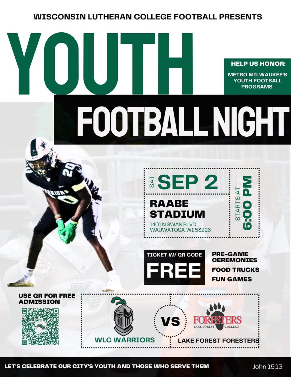 Getting closer to week one and our youth football night!! Cannot wait to compete and connect with our local youth coaches players and their families! If you have a team that wants to be a part please message us for more details!