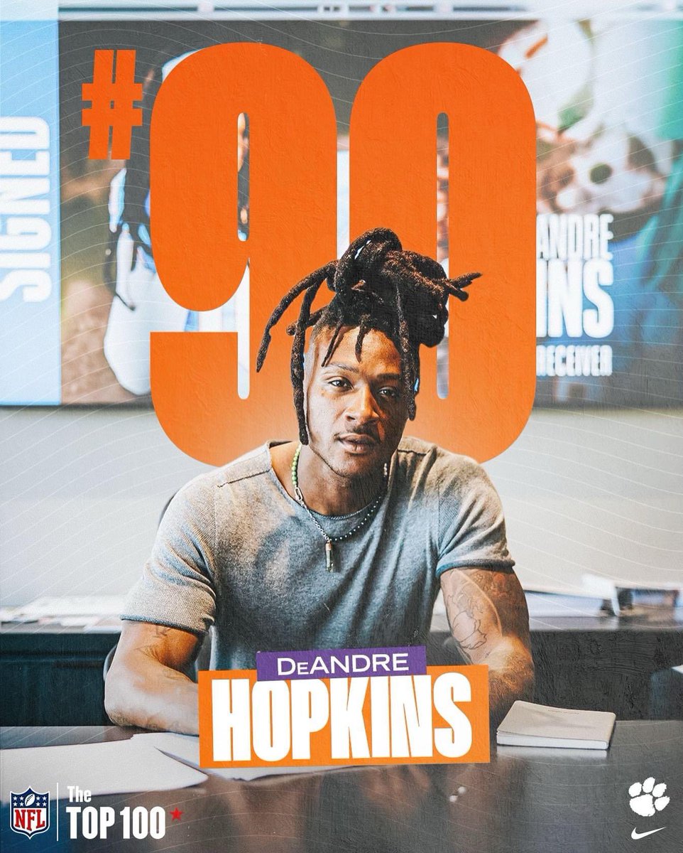 TigerMike0442's tweet image. Congratulations Nuk on The NFL’s Top 100 🐅🏆🏆🏆 #GoTigers #Nuk #NFLTop100