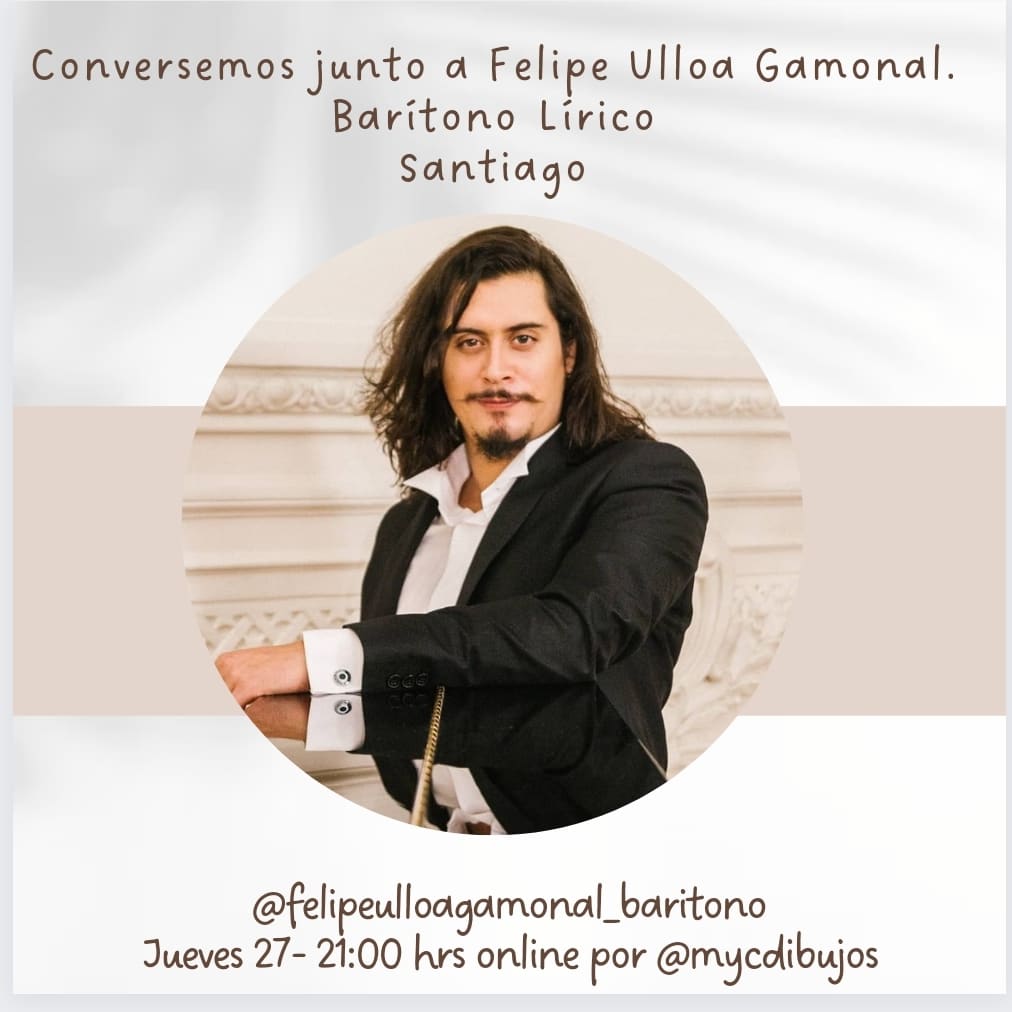 StuardoMilton's tweet photo. Este JUEVES nos vestimos de gala para nuestro nuevo invitado a Felipe Ulloa Gamonal Barítono Lírico quien se a presentado en los escenarios más grandes he importantes de nuestro país 
21:00 hrs una conversación increíble 
No sé lo pierdan!!! 
👇👇👇
@FelipeUlloaBar https://t.co/uy1CkdGJoU