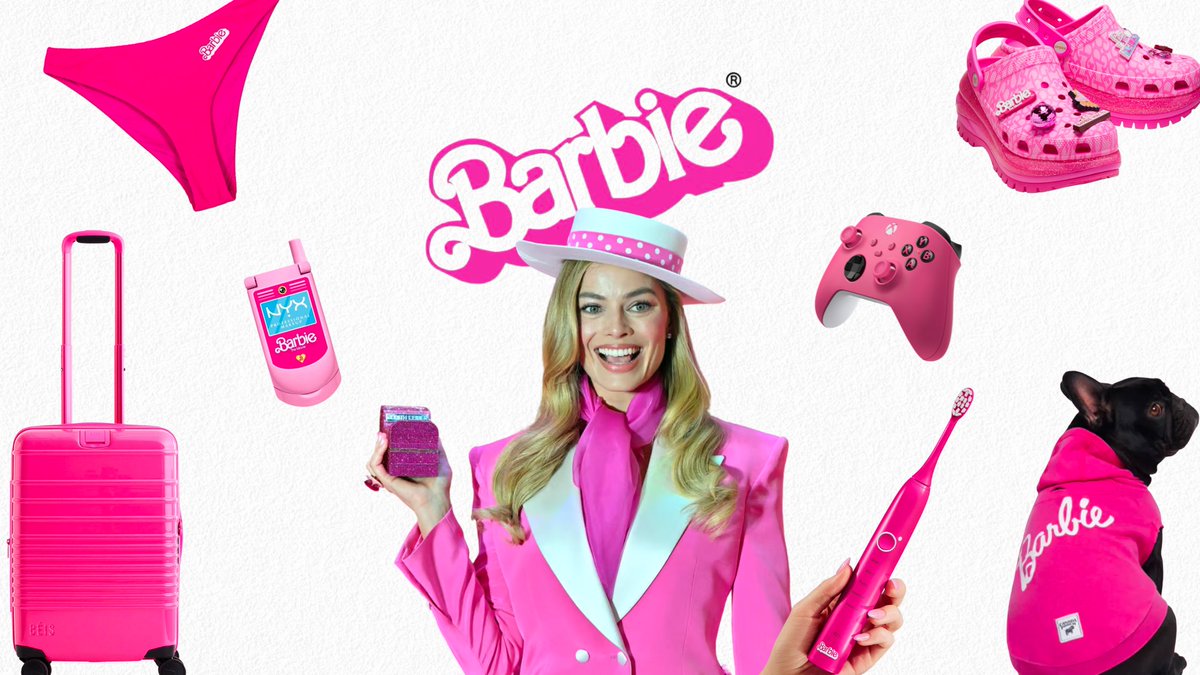 fedeebongiorno's tweet photo. Ayer se reveló que el gasto en marketing para #BARBIE fue de USD$150 millones, superando así el costo de producción 

En este hilo les traigo (casi) todas las movidas publicitarias y colaboraciones con marcas que se hicieron para promocionar la película 🧵 https://t.co/it5qQc9hMh
