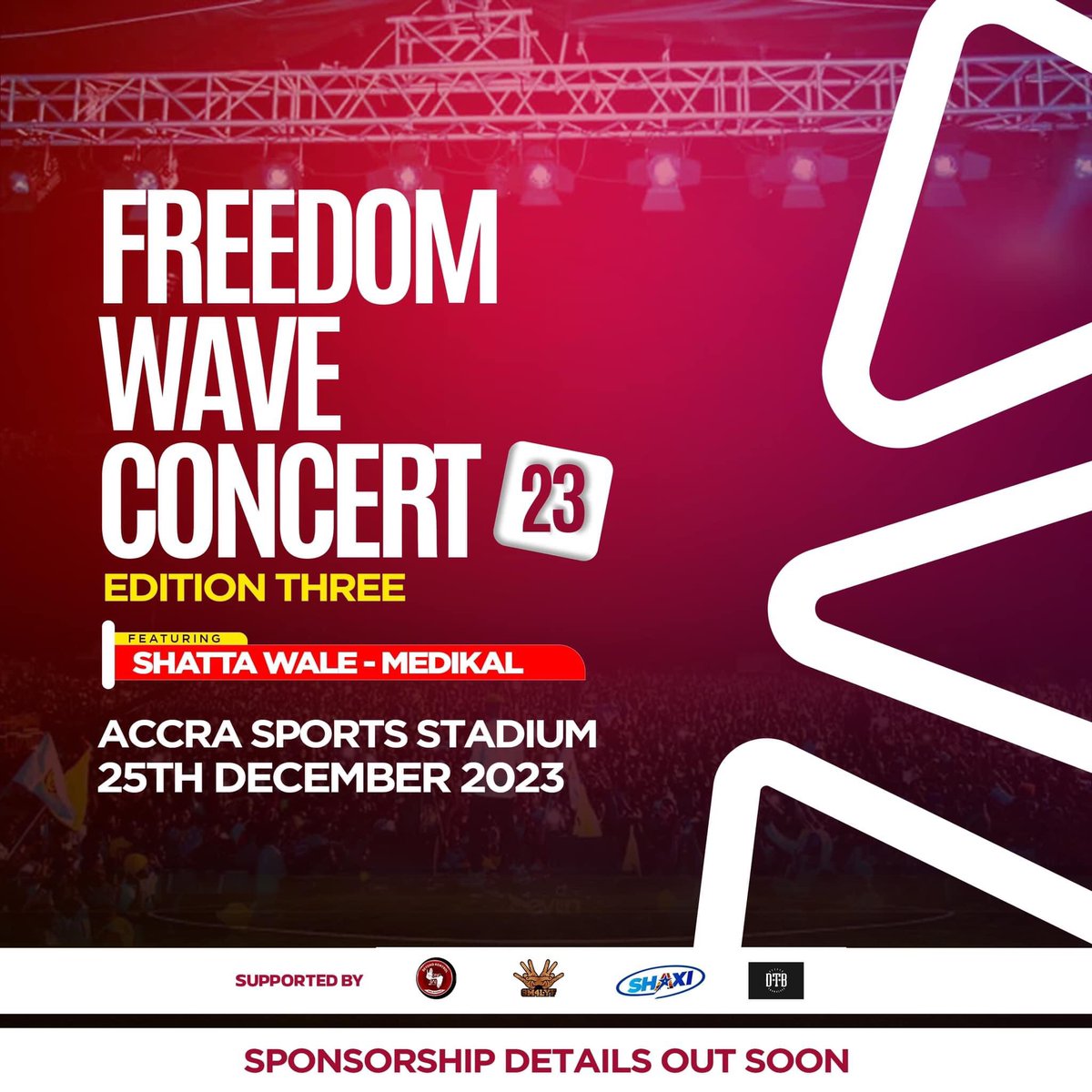 ba_pinga's tweet photo. Get Ready Ghana this is not Only For Shatta movement , Itβs for Us all βοΈβοΈππππ¬π
25th December, 2023 - Accra Sports Stadium!!
Champions Never Sleep... Dem train everyday π―π―πͺππ
#Sm4lyf #Smcloud9 @shattawalegh @Amgmedikalmdk https://t.co/X3a9WoxtqN