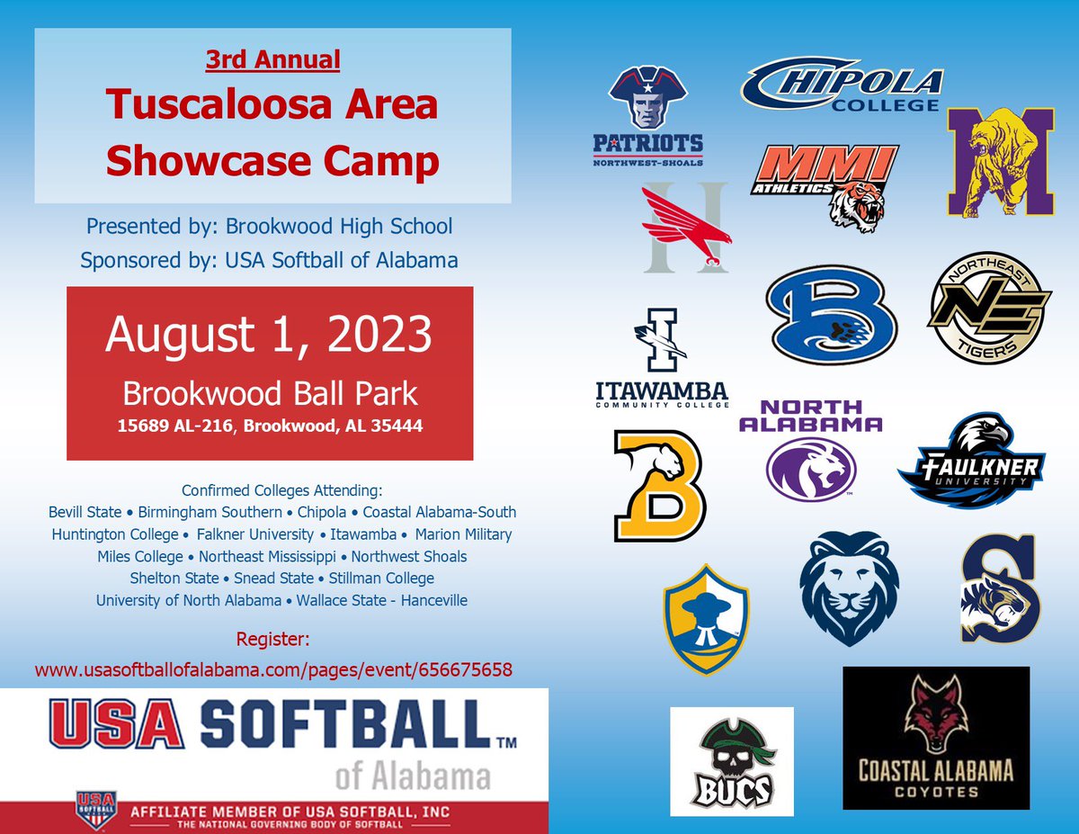 WallaceStSB's tweet photo. 1 WEEK FROM TODAY. 

Come showcase your skills one final time this summer in front 10+ college coaches, including the LIONS. Extremely limited spots remaining, and we want to see YOU! 🦁🫵🏼

🔗 - https://t.co/TGhCVyALqs https://t.co/7fH9AISBYT