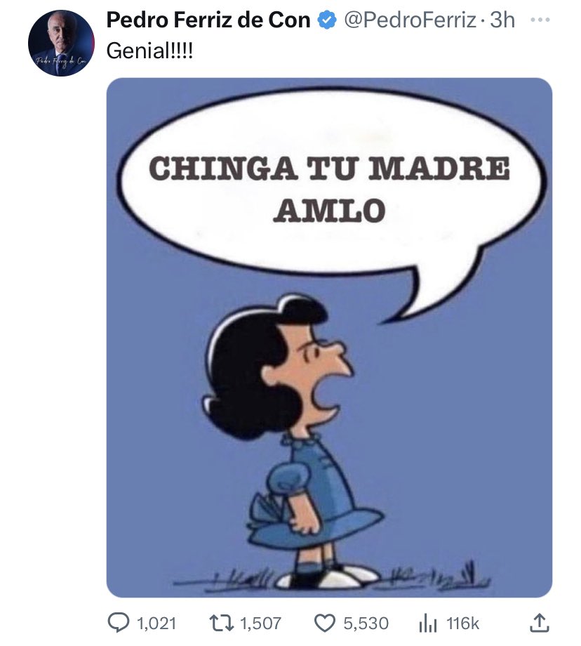FerCuevasMur's tweet photo. En México no hay libertad de expresión.

Los periodistas cada 5 minutos. https://t.co/17XGqHIB9G