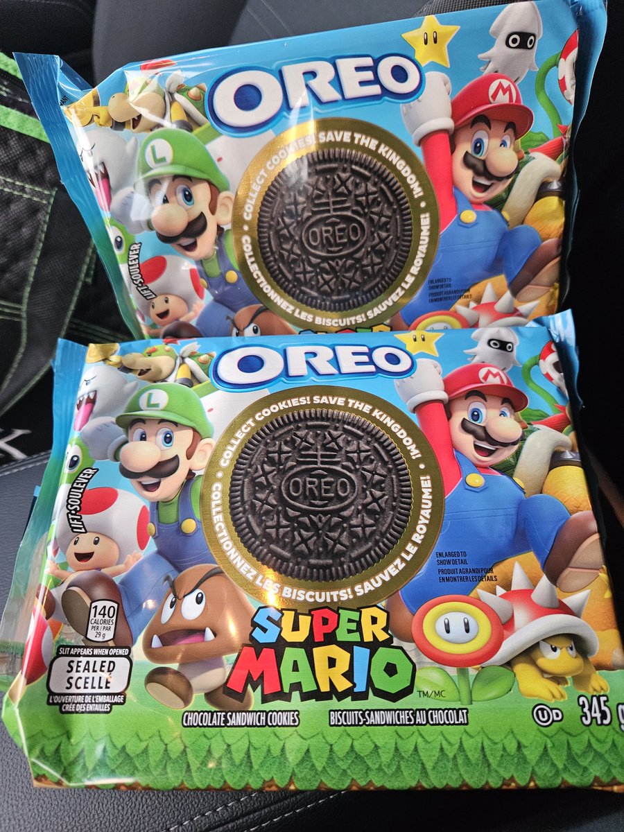GTM618's tweet photo. @Dapper_Tux I got your hook up. Slide back into my dms my man and drop me your address and I will get then mailed up to you this week. #SuperMarioBros #SuperMarioOreo @NintendoCanada https://t.co/kc5XkxgdDY
