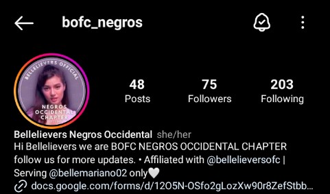 miraaaaaBELLE's tweet photo. Holla, everyone! Again, in behalf of the BOFC Negros Occidental Chapter, I am asking a little favor to please follow @BOFC_Negros and @bofc_negros on IG. Pa help nalang din po pa rt please. Thank you!🤍

#BelleMariano | @bellemariano02
#Bellelievers | @bellelieversofc https://t.co/ShCo9R8YUV