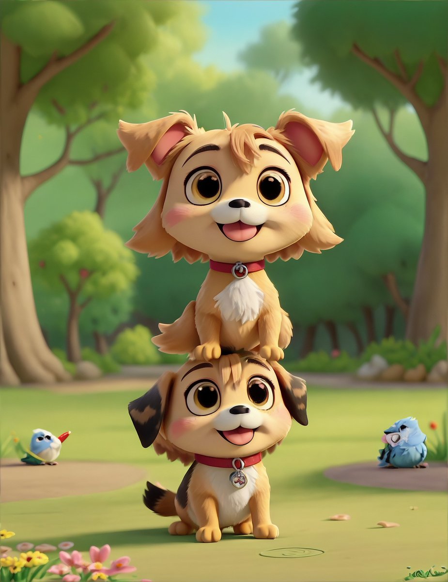 Elu_Art_AI's tweet image. Puppy dogs, with their wagging tails and boundless energy.

#pawsomepals #adorablepets #petlovers #petlover #petlove #digitalartwonderland #aigeneratedart