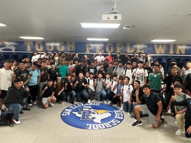 Great 2023 first day of class for The San Elizario 🏈 Program!!
#TDEP
#SanEliNation